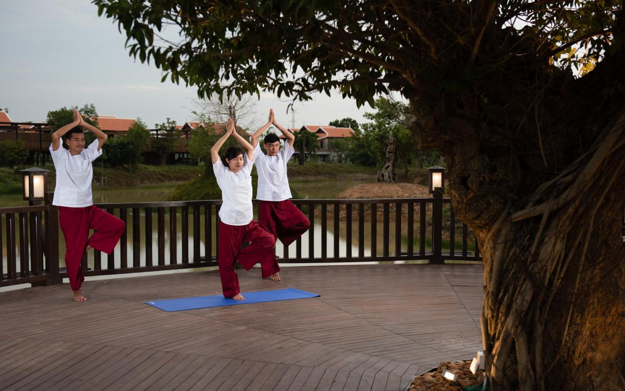 Hotel Mane Hariharalaya Siem Reap Esterno foto